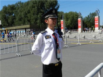 2017沈陽(yáng)馬拉松安?，F(xiàn)場(chǎng)